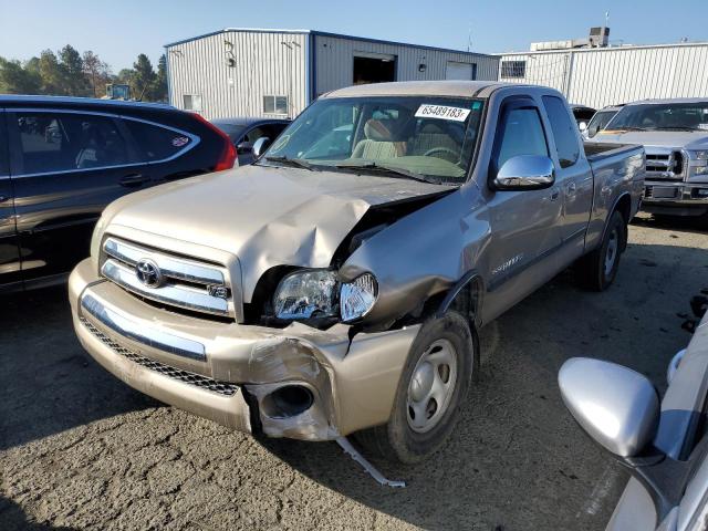 5TBRT34103S372208 - 2003 TOYOTA TUNDRA ACCESS CAB SR5 BEIGE photo 1