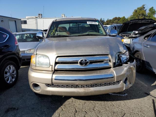 5TBRT34103S372208 - 2003 TOYOTA TUNDRA ACCESS CAB SR5 BEIGE photo 5