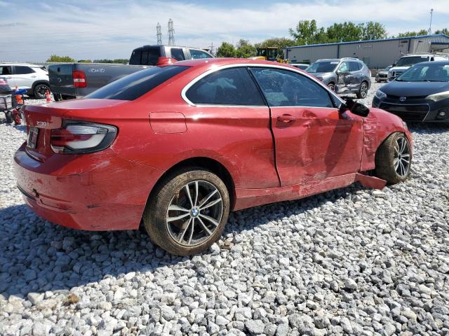 WBA2J1C05L7F00190 - 2020 BMW 230I RED photo 3