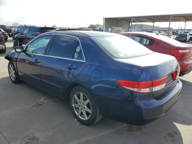 1HGCM66543A003345 - 2003 HONDA ACCORD EX BLUE photo 2