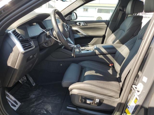 5UXCY8C05P9R14314 - 2023 BMW X6 M50I GRAY photo 7