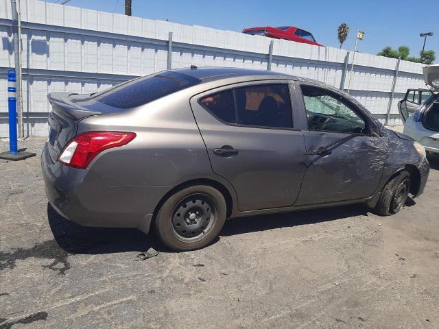 3N1CN7AP6EL859884 - 2014 NISSAN VERSA S GRAY photo 3