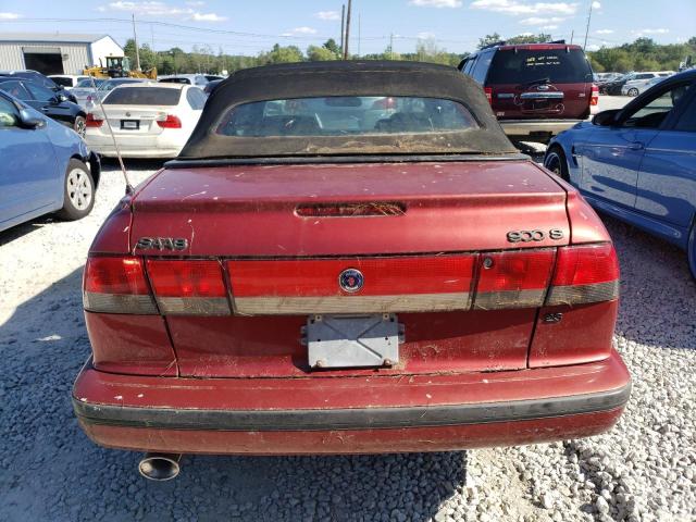 YS3DD75B0W7005409 - 1998 SAAB 900 S RED photo 6