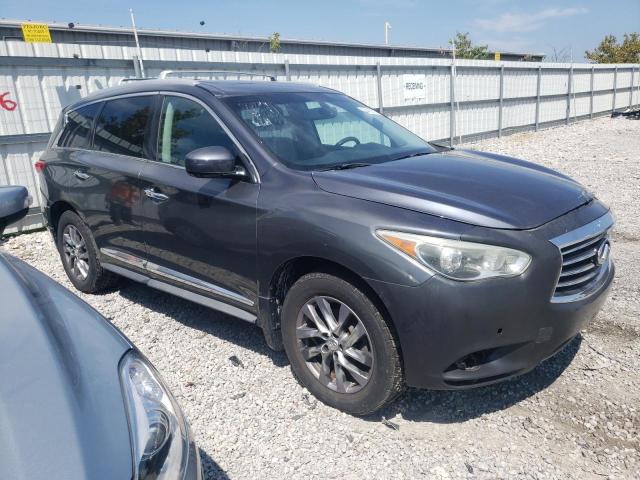 5N1AL0MM8DC338772 - 2013 INFINITI JX35 GRAY photo 4