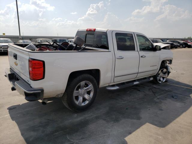 3GCPCSEC1FG449096 - 2015 CHEVROLET SILVERADO C1500 LTZ WHITE photo 3