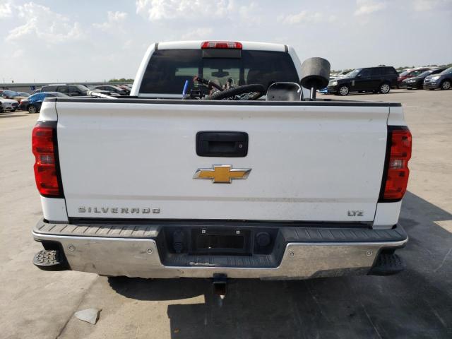 3GCPCSEC1FG449096 - 2015 CHEVROLET SILVERADO C1500 LTZ WHITE photo 6