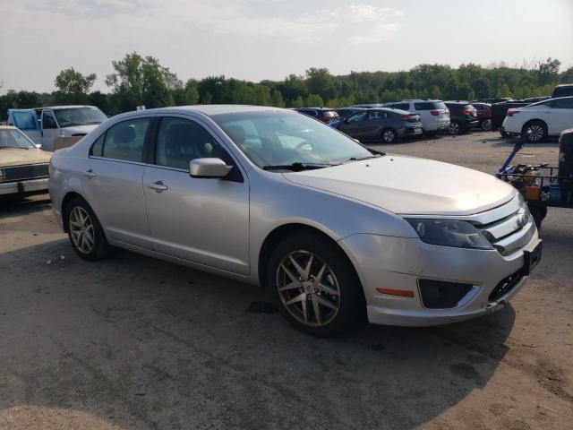 3FAHP0JA8BR205659 - 2011 FORD FUSION SEL SILVER photo 4