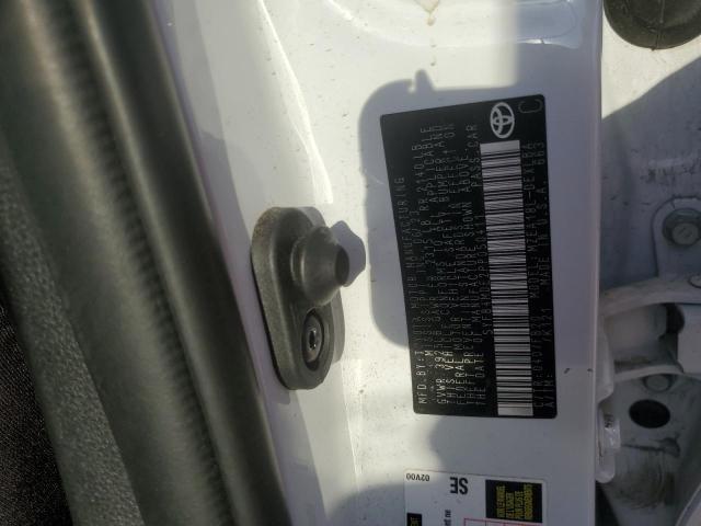 5YFB4MDE2PP050411 - 2023 TOYOTA COROLLA LE WHITE photo 12