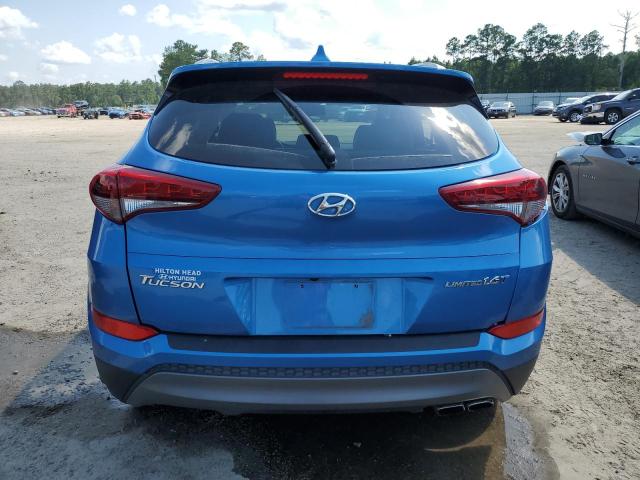 KM8J33A27GU177639 - 2016 HYUNDAI TUCSON LIMITED BLUE photo 6