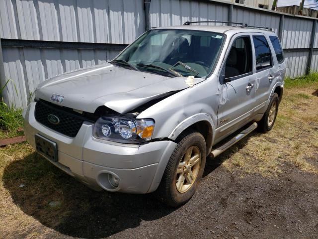 1FMYU95HX6KA20761 - 2006 FORD ESCAPE HEV SILVER photo 1