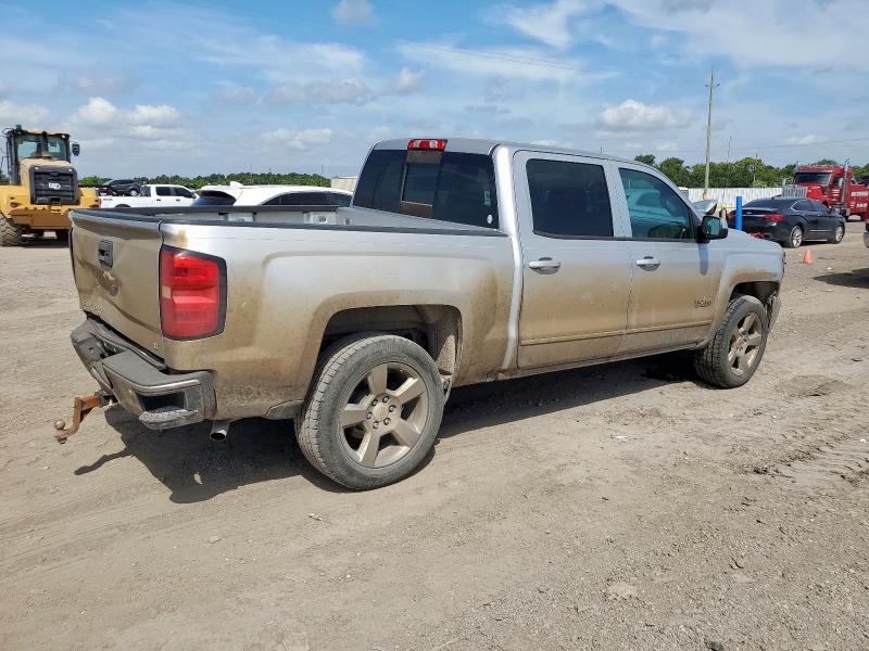 3GCPCREC0JG563480 - 2018 CHEVROLET SILVERADO C1500 LT Plata foto 3