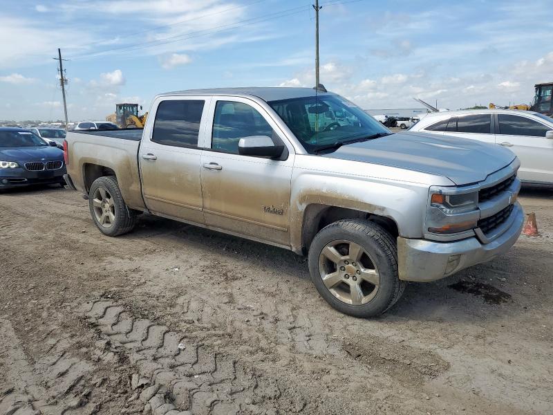 3GCPCREC0JG563480 - 2018 CHEVROLET SILVERADO C1500 LT Plata foto 4