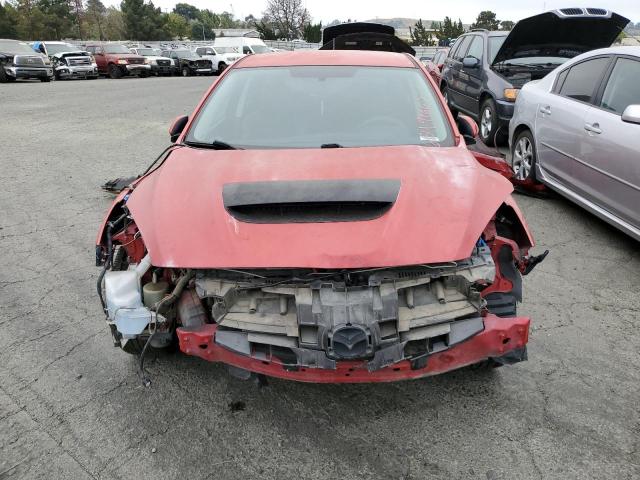 JM1BL1H37A1187544 - 2010 MAZDA SPEED 3 RED photo 5