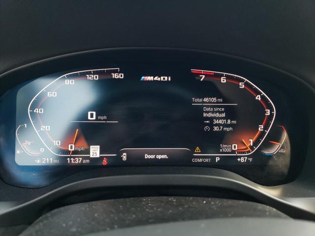 5UXTY9C02LL304552 - 2020 BMW X3 XDRIVEM40I BLACK photo 9