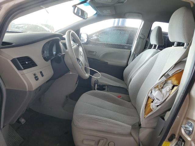 5TDKK3DC9DS323295 - 2013 TOYOTA SIENNA LE GOLD photo 7