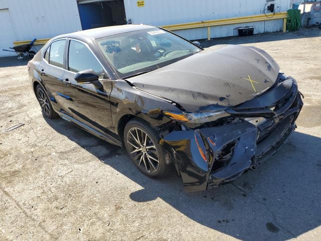 4T1G11AK6PU155927 - 2023 TOYOTA CAMRY SE NIGHT SHADE BLACK photo 4