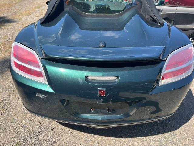 1G8MB35B27Y103949 - 2007 SATURN SKY GREEN photo 6