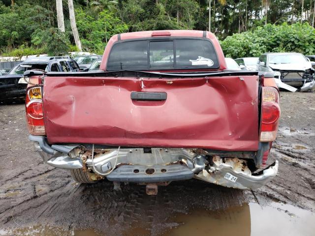 5TEJU62N55Z031417 - 2005 TOYOTA TACOMA DOUBLE CAB PRERUNNER RED photo 6