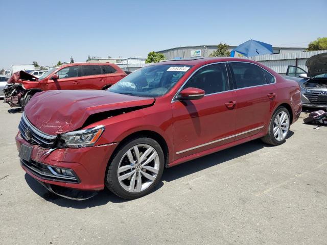 1VWCA7A34JC009776 - 2018 VOLKSWAGEN PASSAT SEL PREMIUM MAROON photo 1