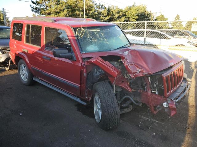 1J8HG48K26C263392 - 2006 JEEP COMMANDER RED photo 4