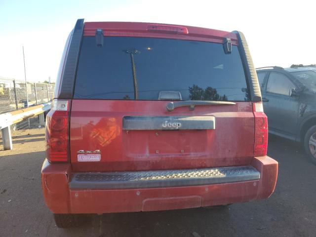 1J8HG48K26C263392 - 2006 JEEP COMMANDER RED photo 6