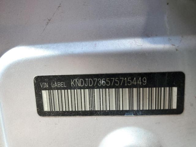 KNDJD736575715449 - 2007 KIA SORENTO EX SILVER photo 13