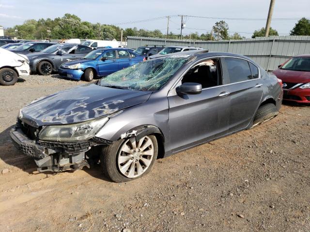 1HGCR2F89EA255762 - 2014 HONDA ACCORD EXL GRAY photo 1