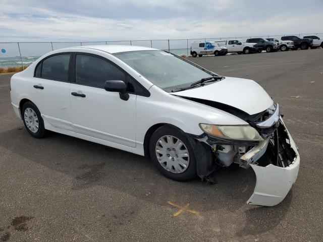 19XFA1F34AE053307 - 2010 HONDA CIVIC VP WHITE photo 4