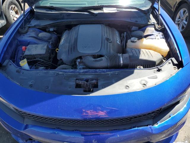 2C3CDXCT0MH553348 - 2021 DODGE CHARGER R/T BLUE photo 11