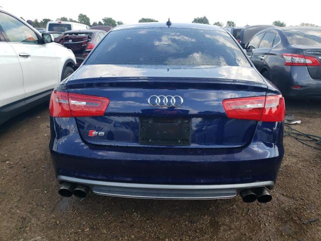 WAUF2AFC8DN122672 - 2013 AUDI S6 BLUE photo 6