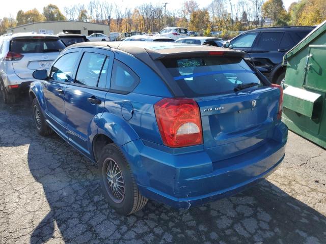 1B3HB28B17D231346 - 2007 DODGE CALIBER BLUE photo 3