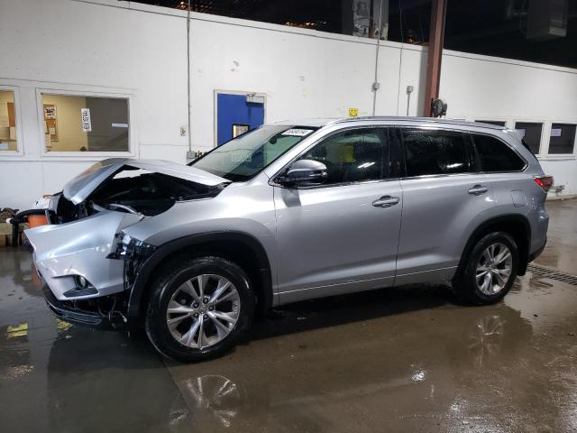 5TDJKRFH7ES066338 - 2014 TOYOTA HIGHLANDER XLE Gümüş foto 1