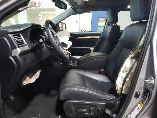 5TDJKRFH7ES066338 - 2014 TOYOTA HIGHLANDER XLE Gümüş foto 7