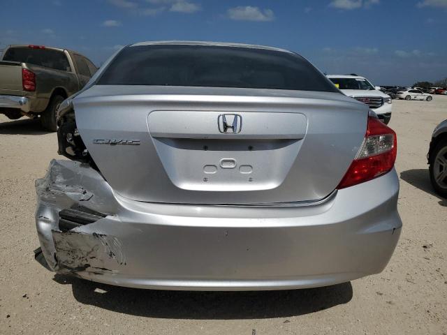 2HGFB2F81CH311872 - 2012 HONDA CIVIC EX SILVER photo 6