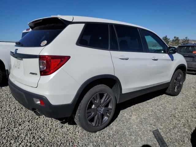 5FNYF8H53MB004826 - 2021 HONDA PASSPORT EXL WHITE photo 3