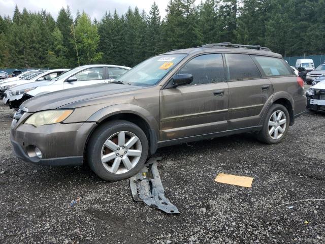 4S4BP61C387342766 - 2008 SUBARU OUTBACK 2.5I BROWN photo 1