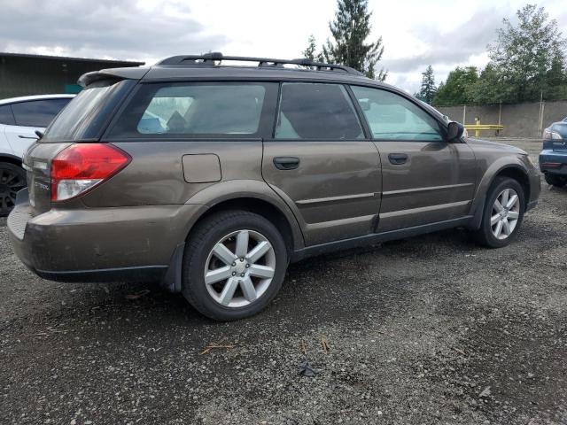 4S4BP61C387342766 - 2008 SUBARU OUTBACK 2.5I BROWN photo 3