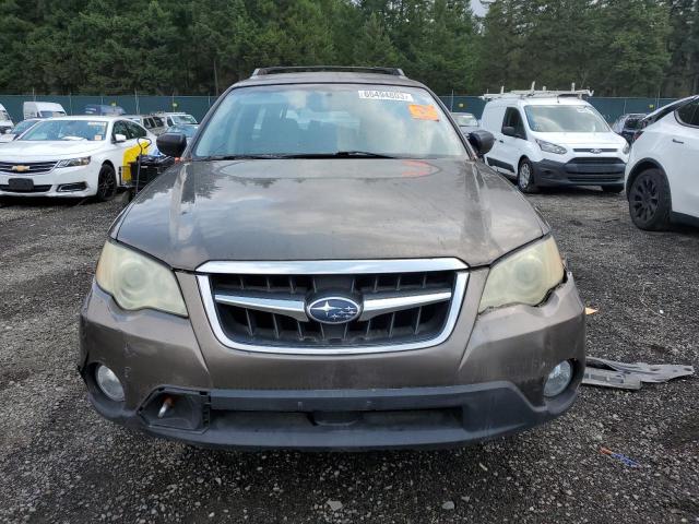 4S4BP61C387342766 - 2008 SUBARU OUTBACK 2.5I BROWN photo 5