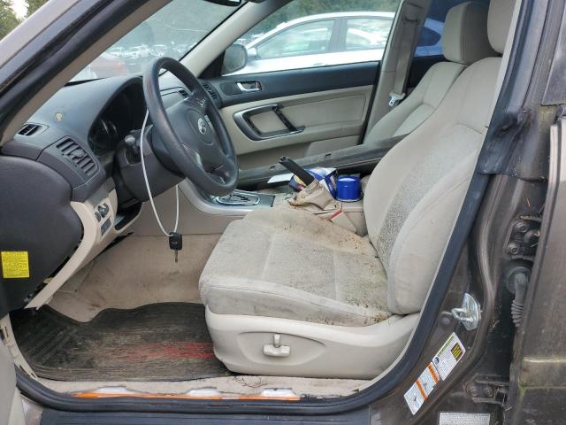 4S4BP61C387342766 - 2008 SUBARU OUTBACK 2.5I BROWN photo 7