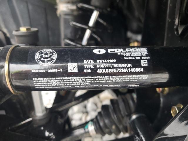 4XASEE572NA140864 - 2022 POLARIS SPORTSMAN 570 EPS 绿色 照片 10