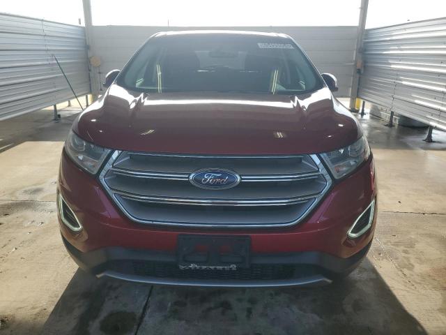 2FMPK4J9XJBB97932 - 2018 FORD EDGE SEL RED photo 5