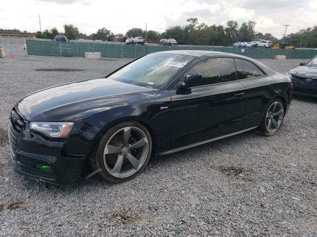 WAUVGAFR2EA061782 - 2014 AUDI S5 PRESTIGE BLACK photo 1