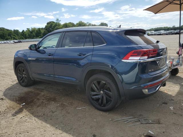 1V2HE2CA6PC215667 - 2023 VOLKSWAGEN ATLAS CROS SE Bleu photo 2