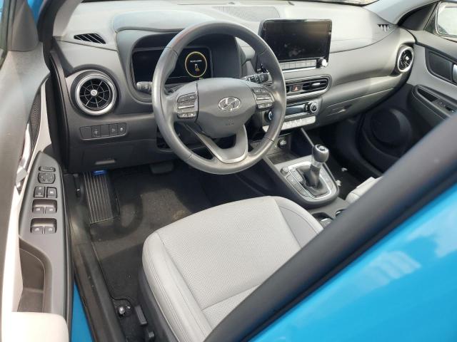 KM8K5CA31NU840191 - 2022 HYUNDAI KONA LIMITED BLUE photo 8