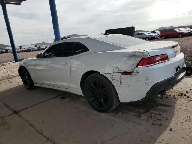 2G1FA1E31E9311085 - 2014 CHEVROLET CAMARO LS WHITE photo 2