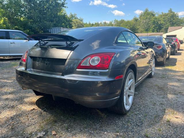 1C3AN69L34X004132 - 2004 CHRYSLER CROSSFIRE LIMITED GRAY photo 4