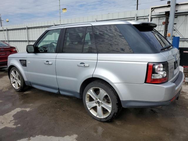 SALSK2D45CA743546 - 2012 LAND ROVER RANGE ROVE HSE LUXURY SILVER photo 2