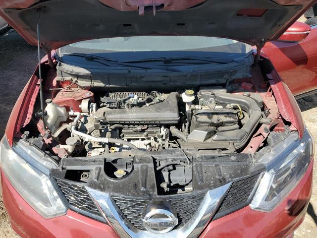 KNMAT2MV5FP560853 - 2015 NISSAN ROGUE S RED photo 12