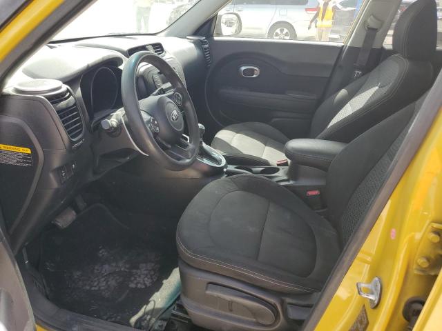 KNDJP3A54E7007902 - 2014 KIA SOUL + YELLOW photo 7