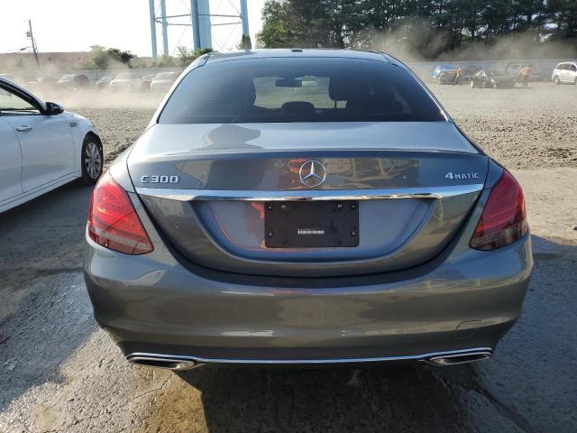 W1KWF8EB3MR652829 - 2021 MERCEDES-BENZ C 300 4MATIC GRAY photo 6